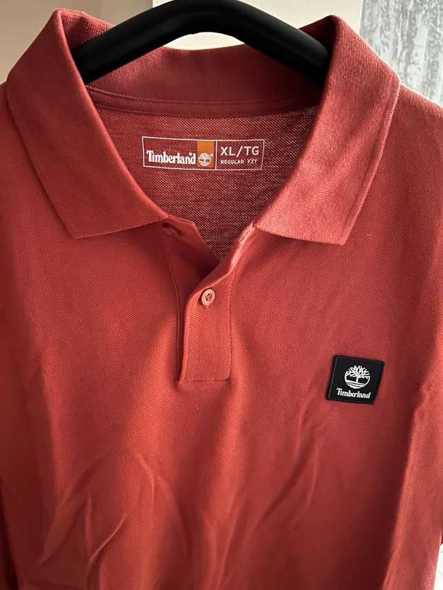 Polo Timberland XL - Rojo