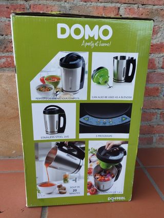 DOMO DO498BL - Robot Cocina 1,6L