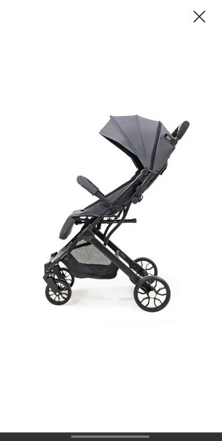 Silla paseo bbest nueva, gris humo