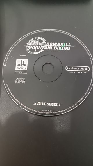 No Fear Downhill Mountain Biking PS1 PAL