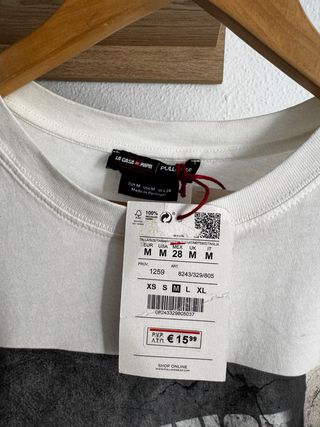 Camiseta Money Heist - Pull&Bear M