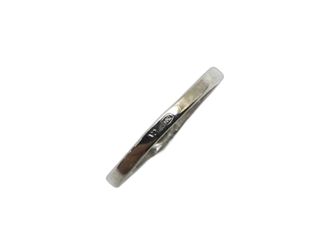 anillo oro 18k con circonita t. 14,5 (17,36 mm)