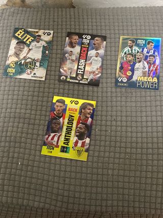 4 Cromos Panini MUNDIAL 2022