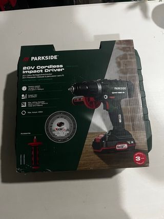 Taladro percutor Parkside 20V
