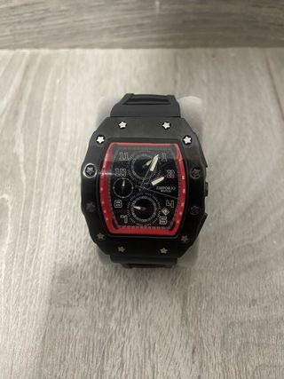Reloj Emporio - Negro y Rojo