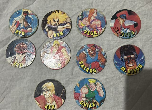 Street Fighter di Tazos