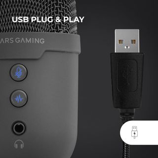 ✨ - Mars Gaming micrófono compacto profesional USB