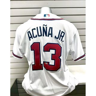 Camiseta Ronald Acuña Jr. Autografiado original