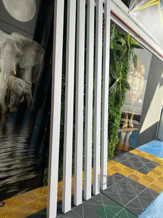 Listones de PVC Blanco Individual 100X50