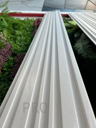 Listones de PVC Mix Blanco Madera