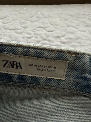 Vaqueros Zara | Baggy | Azul
