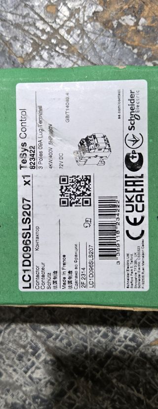 Contactores
 Schneider Tesys LC1D096SLS207 