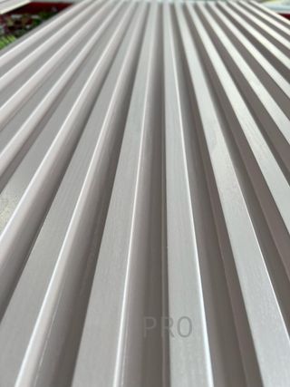 Listones de PVC Madera Blanco