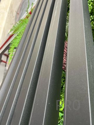 Listones de PVC Negro Individual 50x50