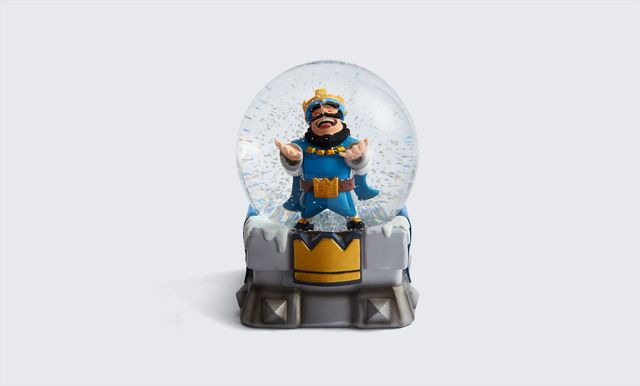 Bola Nieve Rey Clash Royale