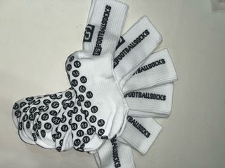 Calcetines Deporte Antideslizantes - Blancos