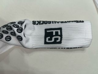 Calcetines Deporte Antideslizantes - Blancos
