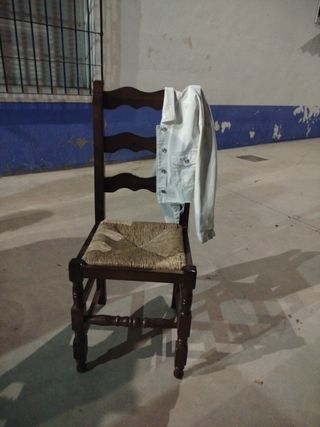 Chaqueta vaquera blanca