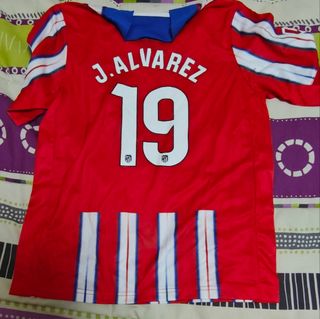 Camiseta Atlético Madrid - Roja y Blanca