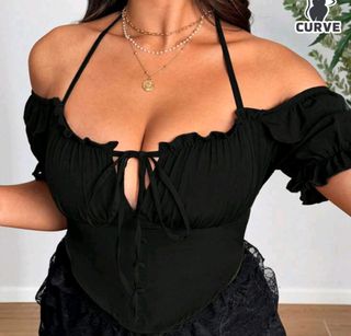 Blusa negra Shein - 4XL