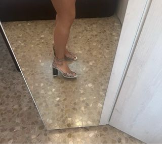 Sandalias Pitillos serpiente