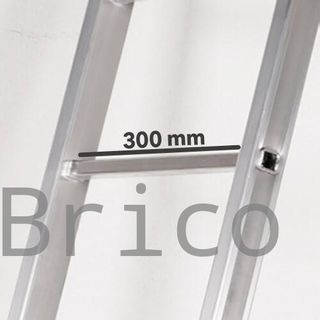 Escalera Multiflex Aluminio Profesional 4x3 Peldaños