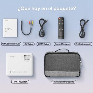 ✨ - iZEEKER proyector portátil full hd bluetooth