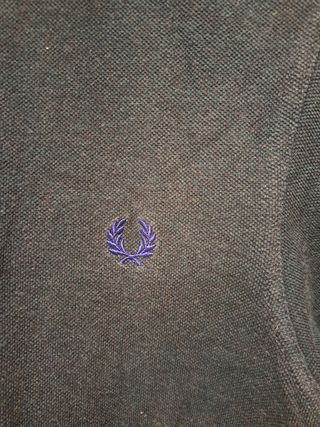 Polo Fred Perry verde bosque talla S