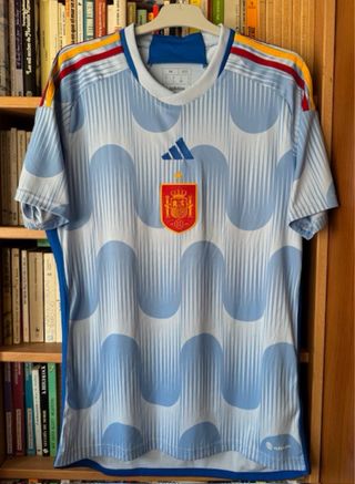 Camiseta España original Adidas Mundial 2022