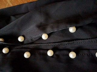 Blusa nera perle - Tg.M