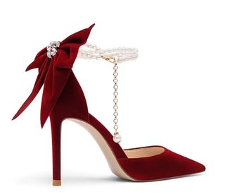 Zapatos tacón rojos 