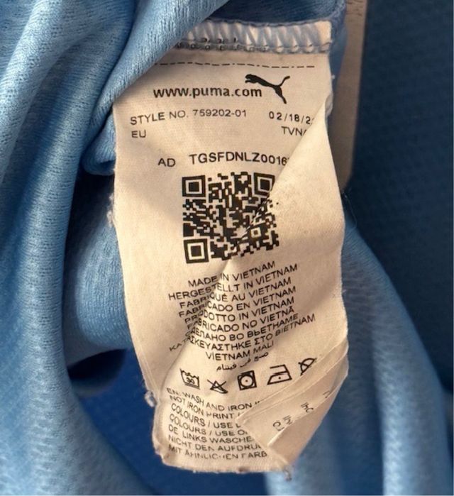 Camiseta Manchester City Foden original Puma 2021