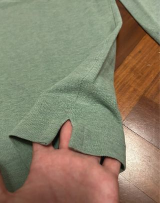 Polo Ralph Lauren maniche lunghe verde