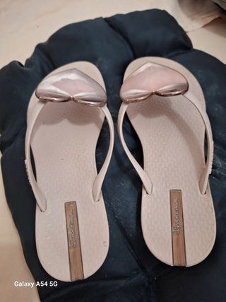 Chanclas Ipanema beige
