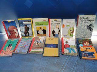12 libros juveniles, el barco de vapor, ala delta, y mas