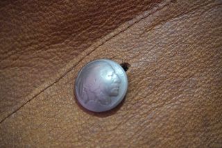 Chaleco piel Hovana vintage