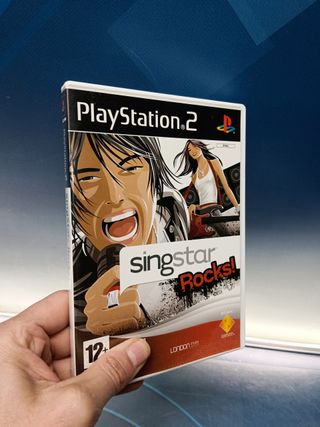 videojuego PS2, SingStar Rocks! + Manual playstation 2