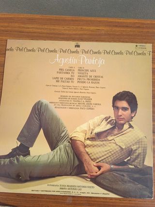 Vinilo Agustín Pantoja - Piel Canela