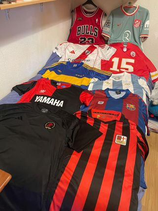 Camiseta Fútbol NBA NFL NHL F1