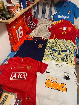 Camiseta Fútbol NBA NFL NHL F1