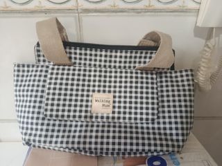 Bolso Walking Mum' a cuadros