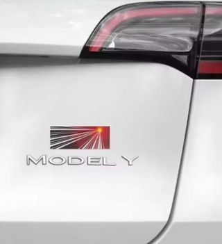 Emblema Tesla Model y 3