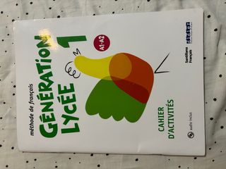 Libro de actividades de Francés de 1º bachillerato