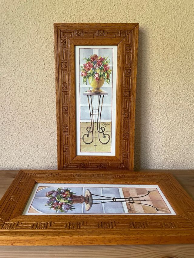 Cuadros rústicos madera - 2 piezas “OFERTA”