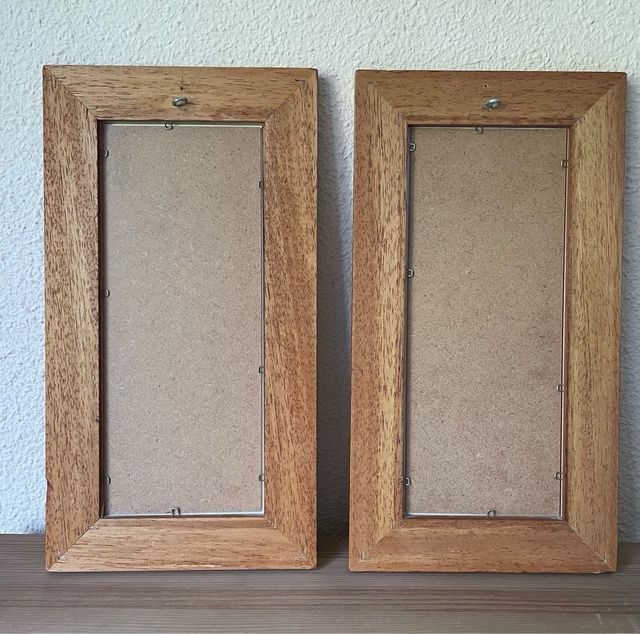 Cuadros rústicos madera - 2 piezas “OFERTA”