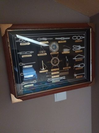 Cuadro Nudos Marineros - Decoración Náutica