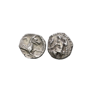 3 monedas griegas antiguas de plata y bronce raras