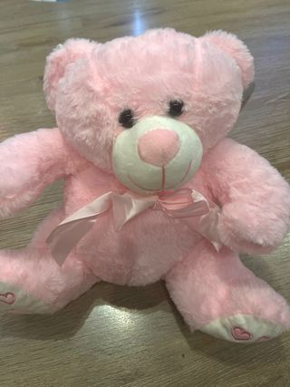 Oso rosa peluche - Juguete tierno