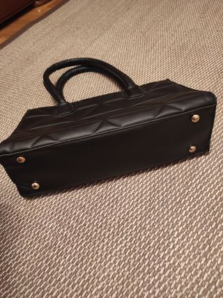 Borsa imbottita nera Prada