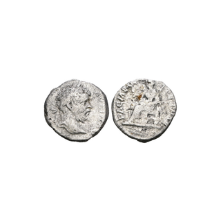 2 denarios romanos de plata auténticos raros